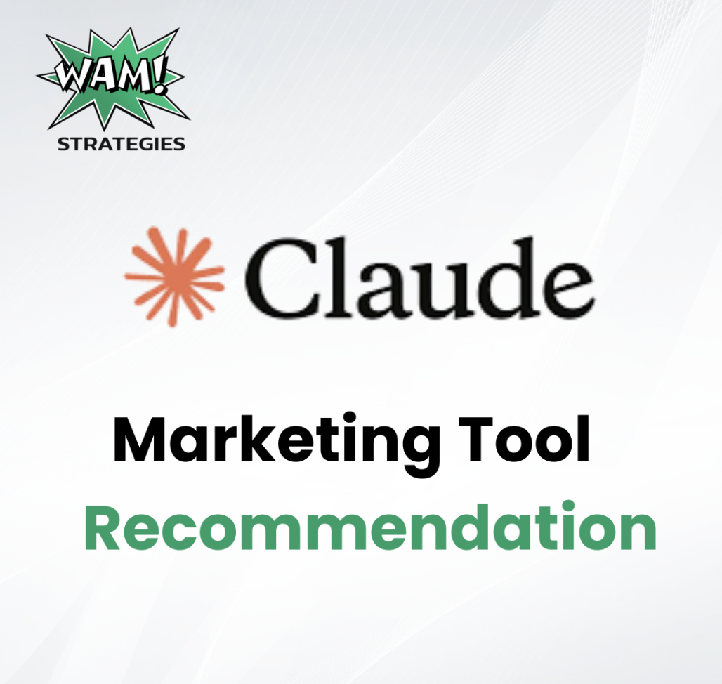 Business owner using Claude AI to automate emails and summarize tasks on a laptop in a modern workspace.